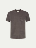 Ash Grey Terry Towelling T-Shirt
