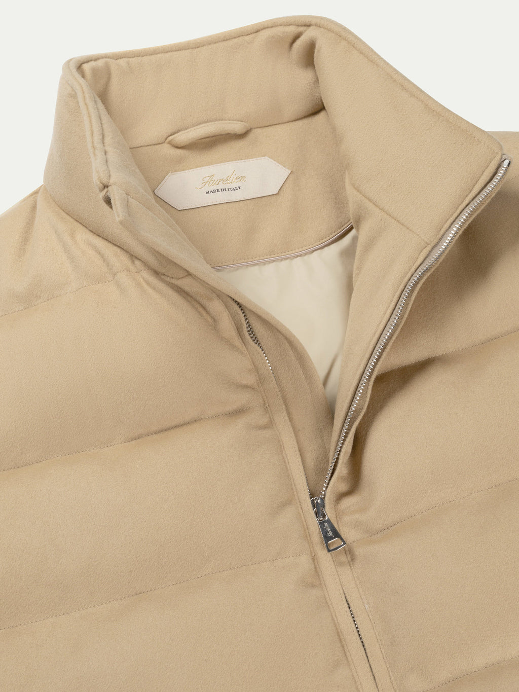 Beige AUR1 Puffer Jacket