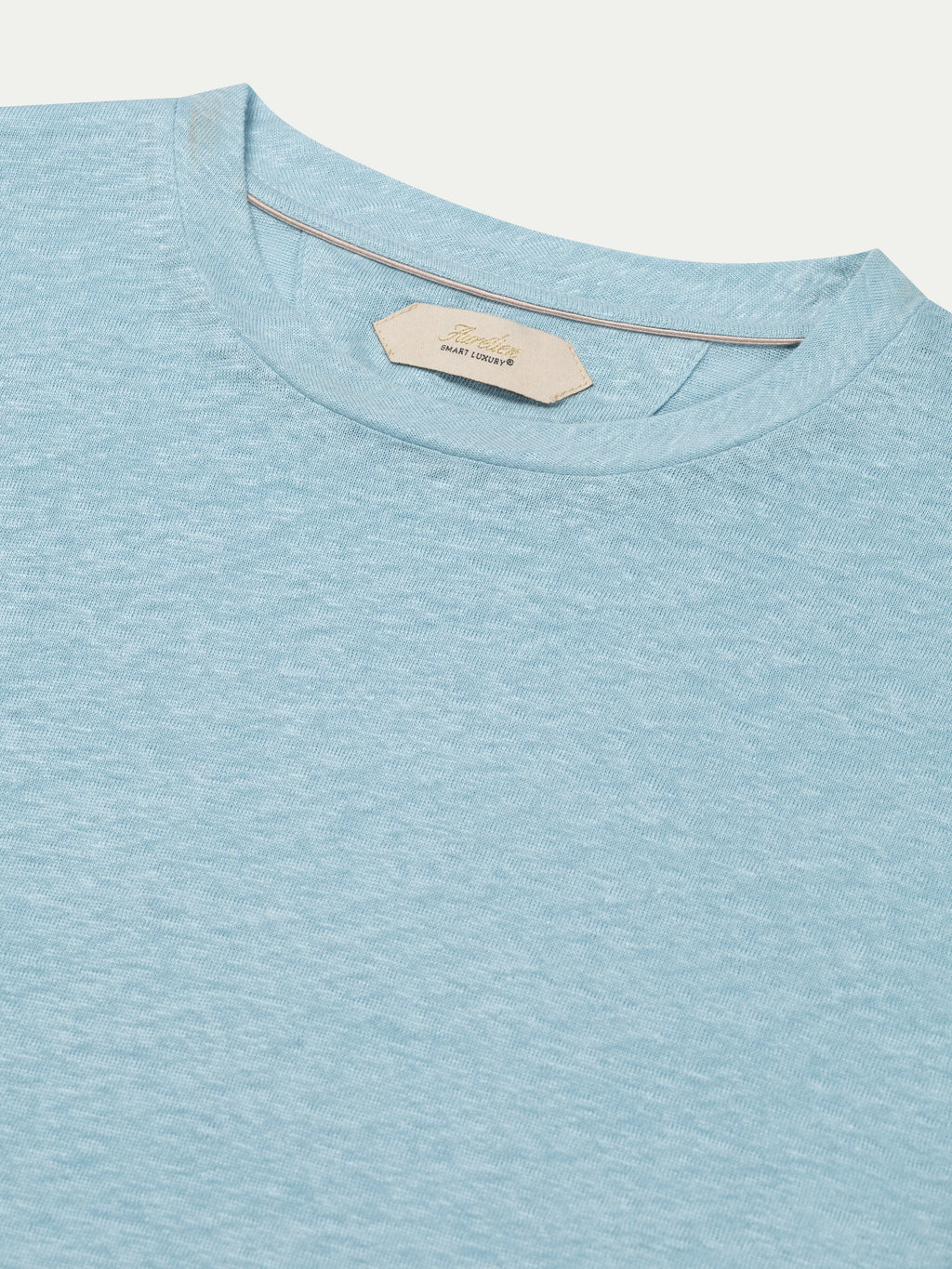 Blue Turquoise Linen City T-shirt