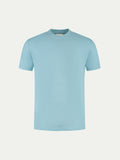 Blue Turquoise Linen City T-shirt