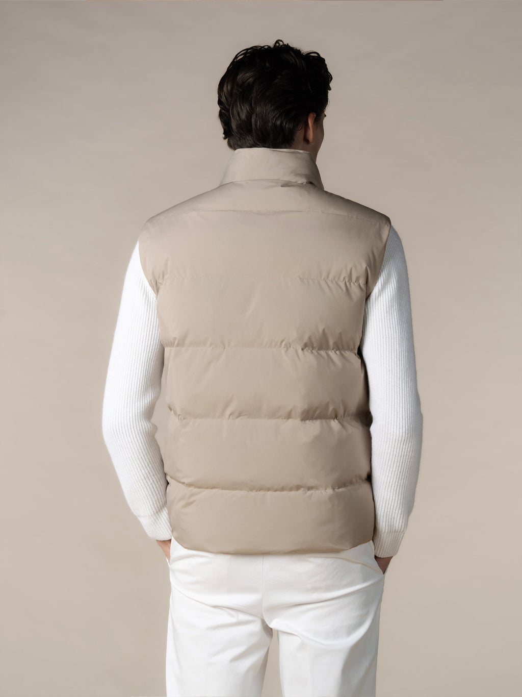 Beige Technical AUR1 Body Warmer