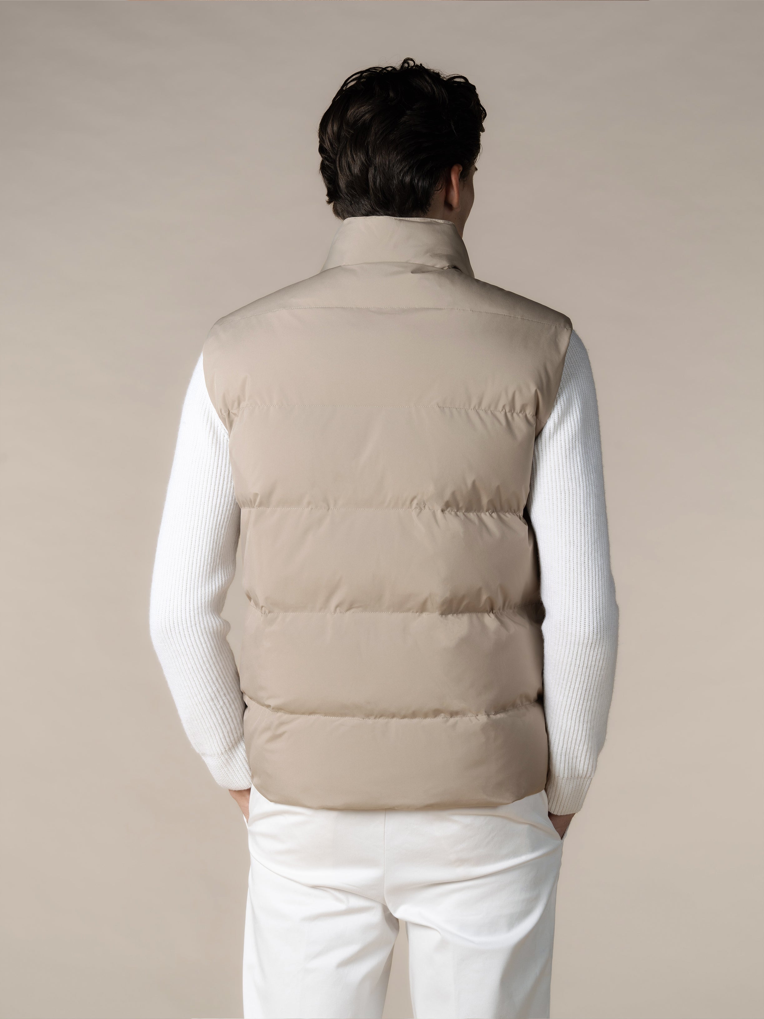 Beige Technical AUR1 Body Warmer